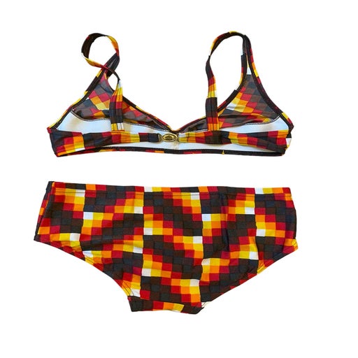 60's patterned swimsuit