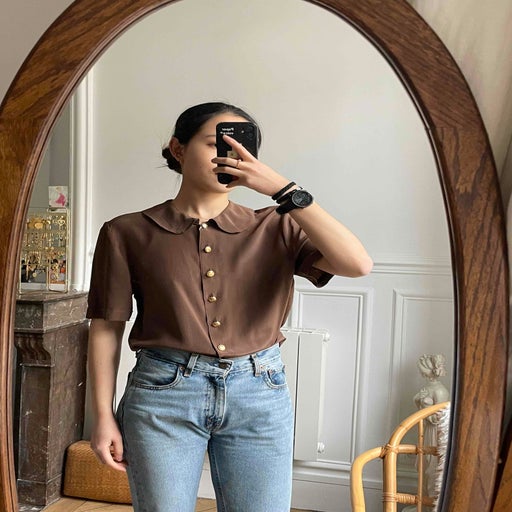 silk shirt