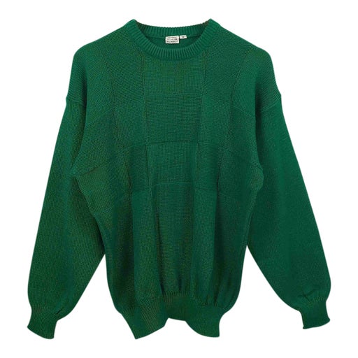 Checked sweater