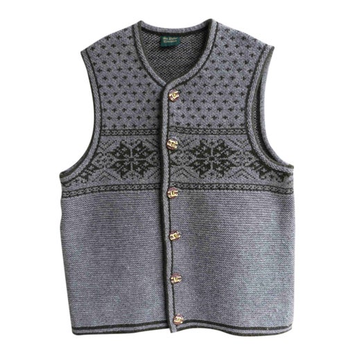 Sleeveless wool vest