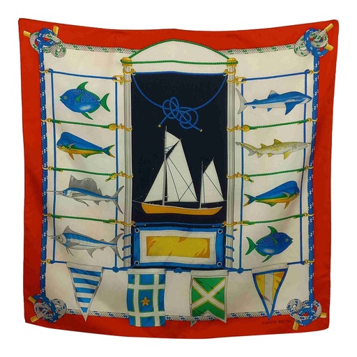 Silk scarf