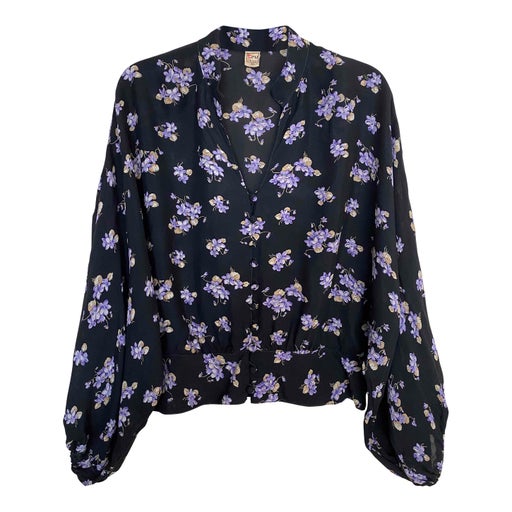 Blouse à fleurs