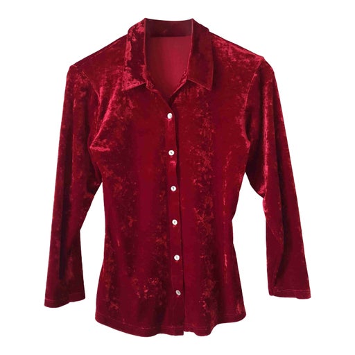 Chemise en velours