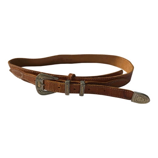 Leather belt