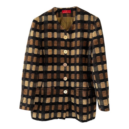 Veste à carreaux