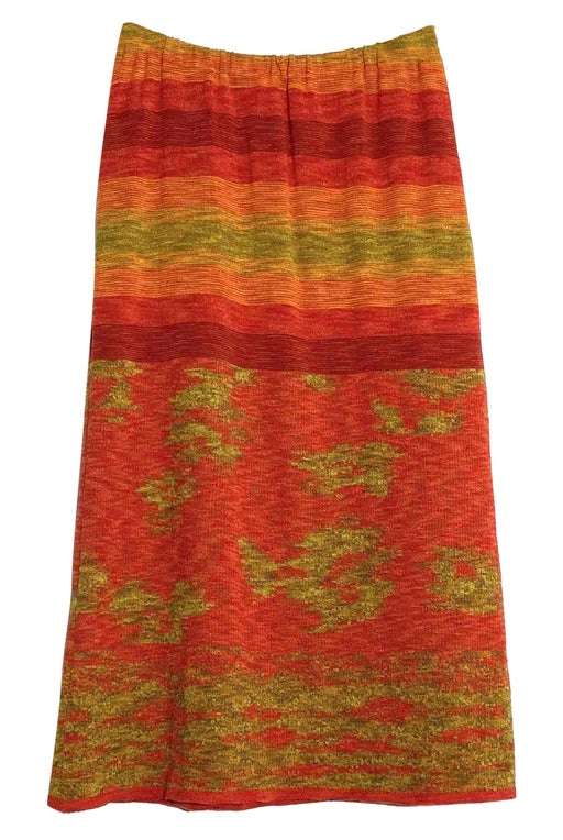 90's knit skirt