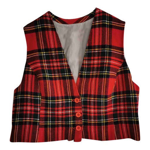 Gilet sans manche en laine