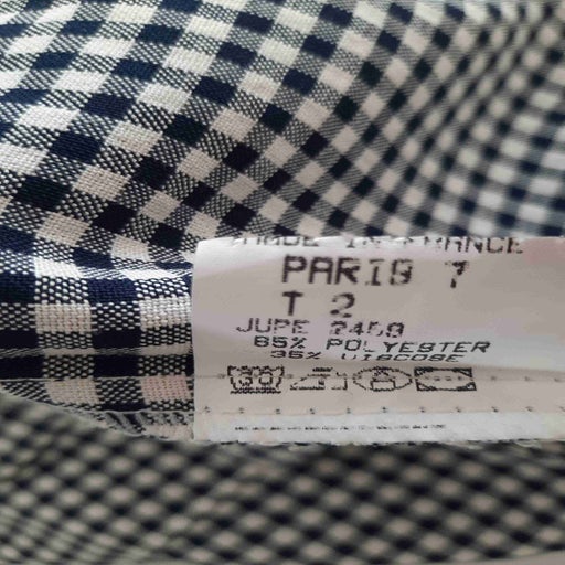 Gingham skirt