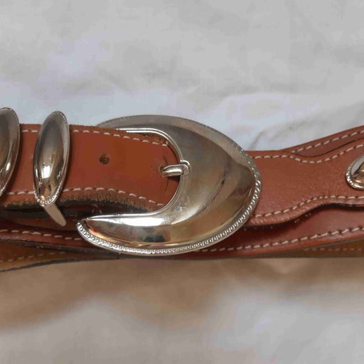 Leather belt