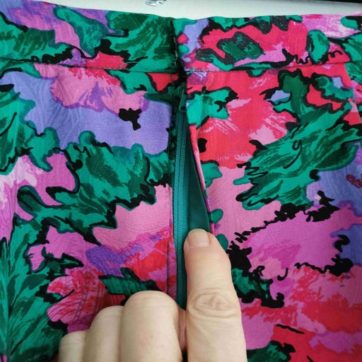 silk skirt