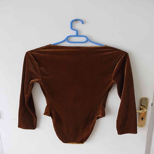 Velvet bodysuit