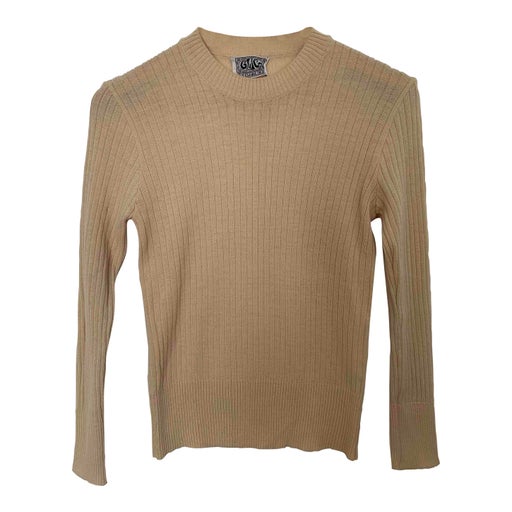 Rib knit sweater