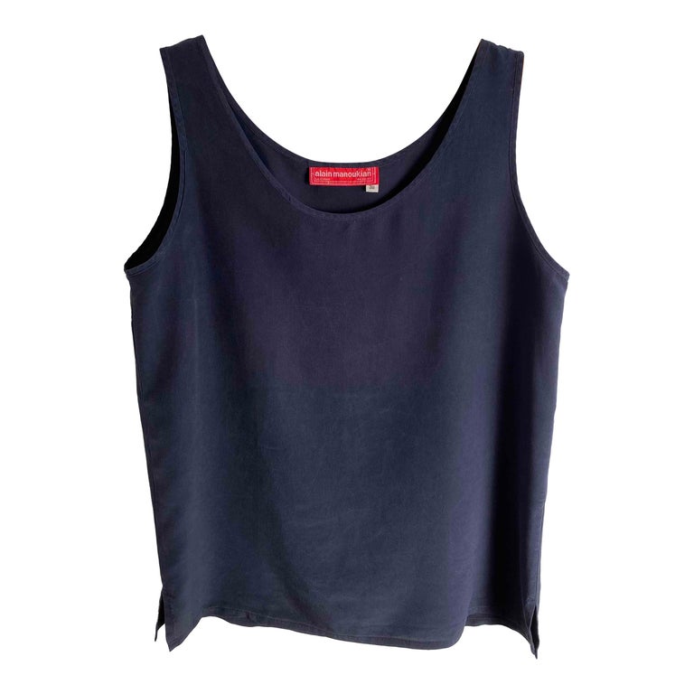 Silk tank top