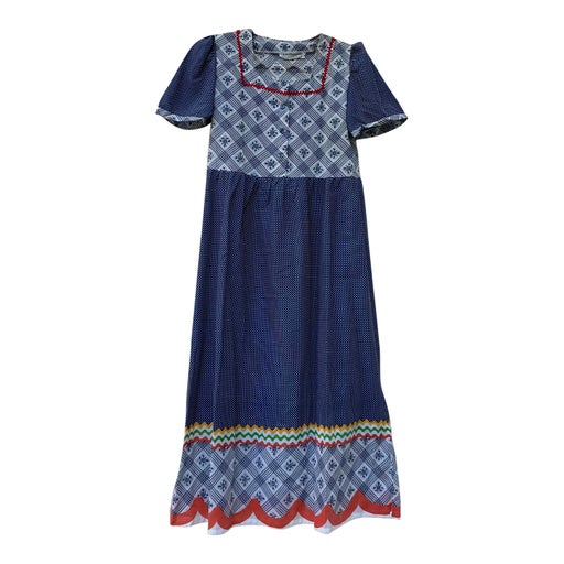 Cotton patchwork dress