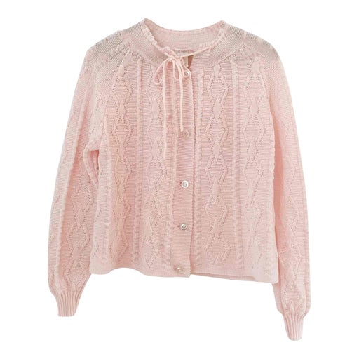 Cardigan rose pastel