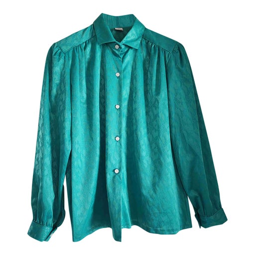 Chemise turquoise 