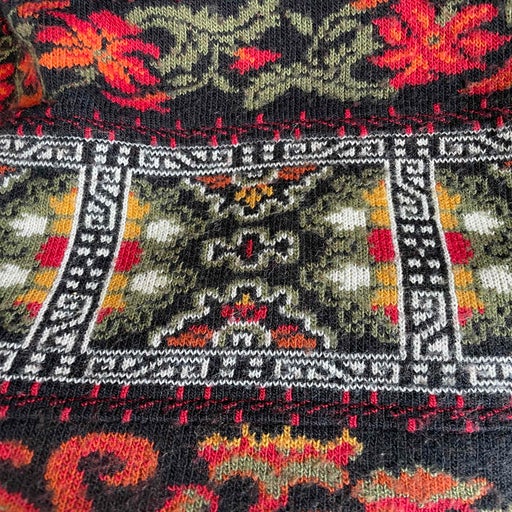 Patterned sweater