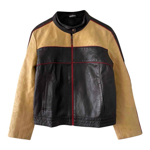 Blouson en cuir