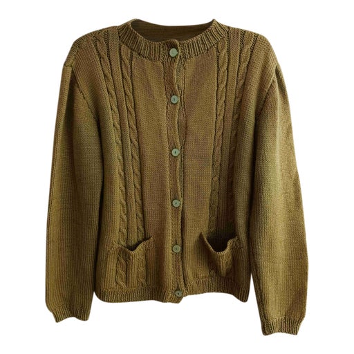 Cardigan torsadé