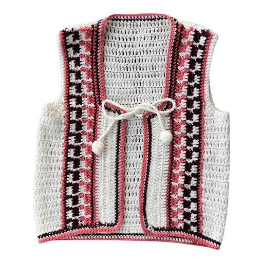 Crochet Sleeveless Vest