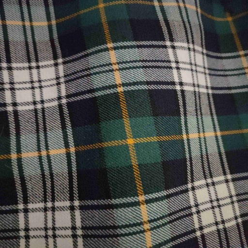 Tartan wool skirt