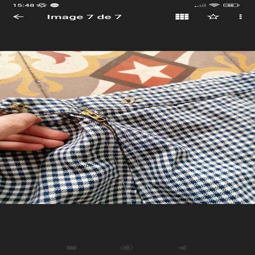 Cotton skirt