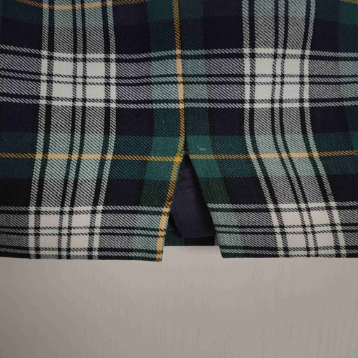 Tartan wool skirt
