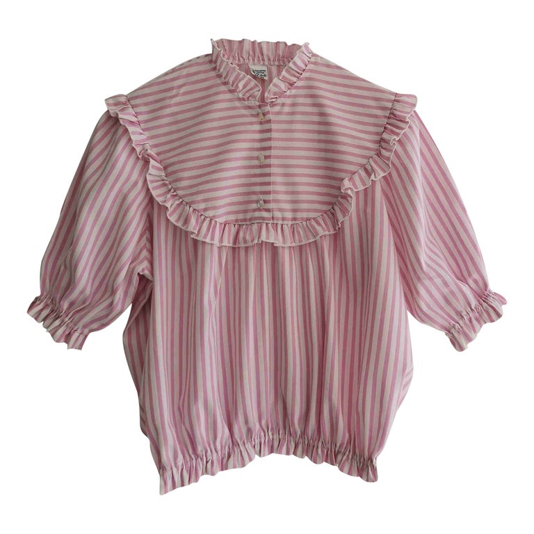 Crop top à rayures