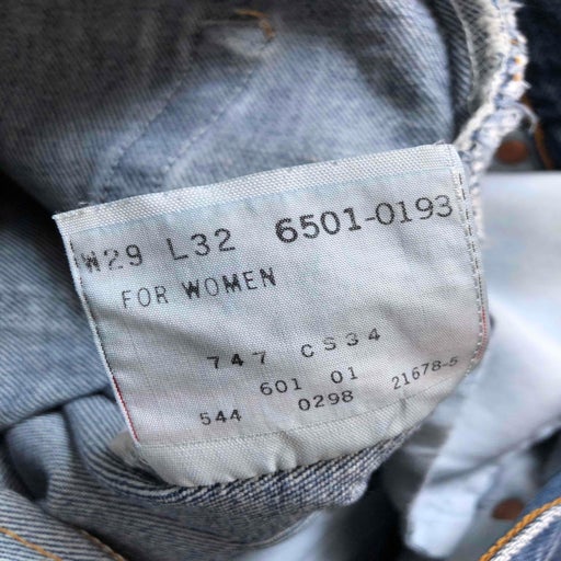 Levi's 501 W29L32 jeans