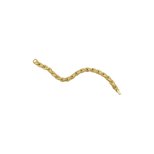 Gold metal bracelet