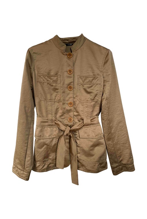 Iridescent safari jacket