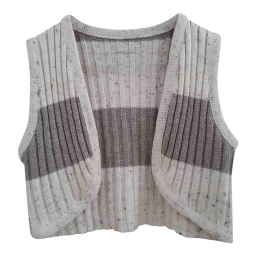 Heathered sleeveless vest