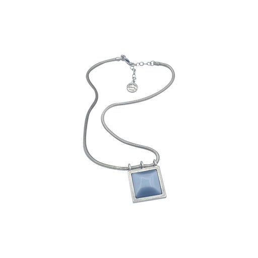 Silver plated pendant necklace