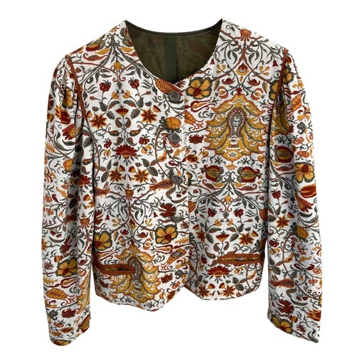 Veste à motifs