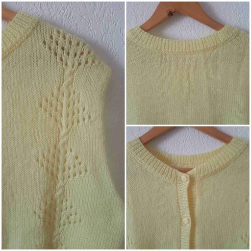 Sleeveless wool vest