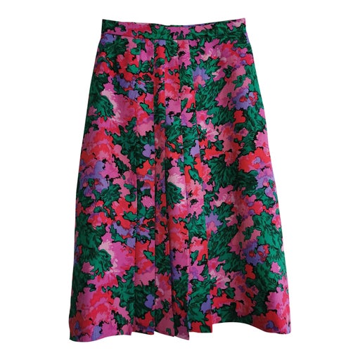silk skirt