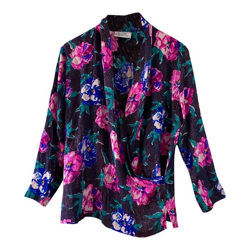 Max Mara wrap top