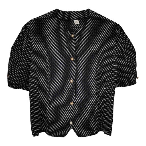 Blouse with hearts