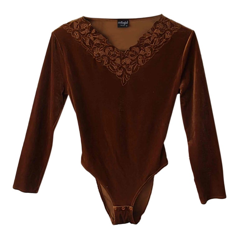 Velvet bodysuit