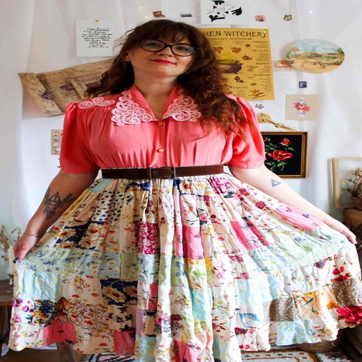 Floral skirt