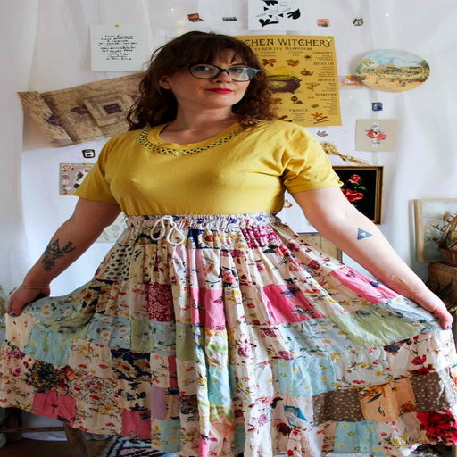 Floral skirt