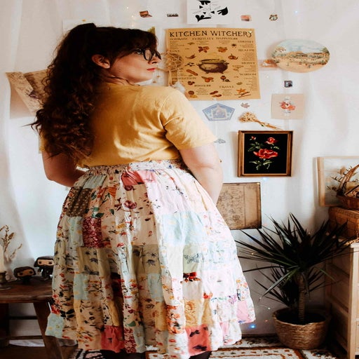 Floral skirt