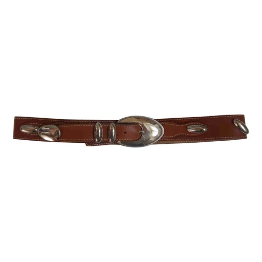Leather belt