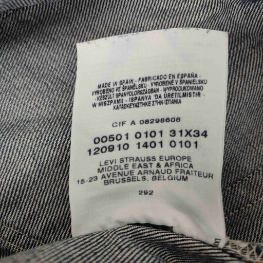 Levi's 501 W31L34 jeans