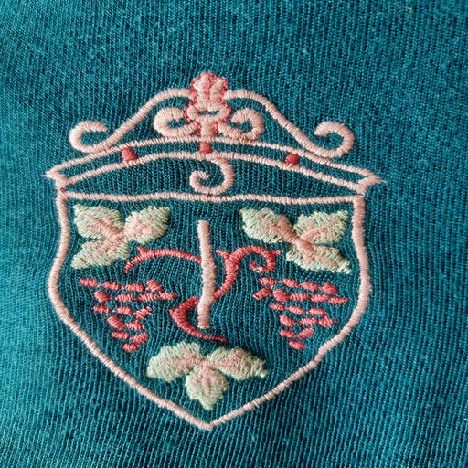 Embroidered Crest Sweatshirt