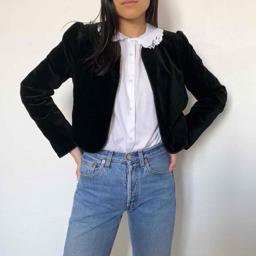 Velvet jacket