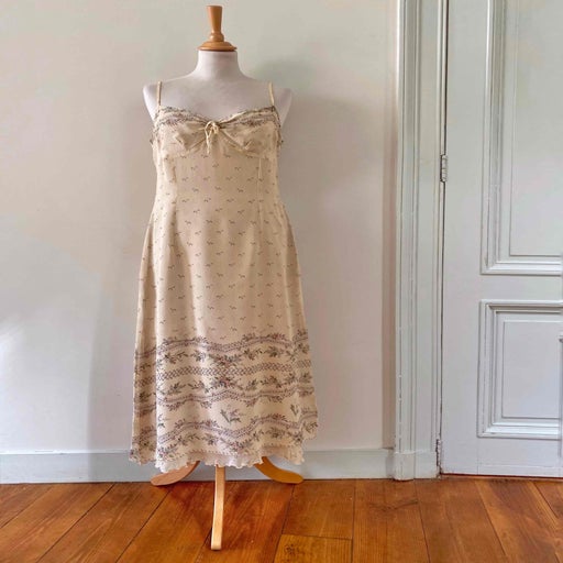 Long floral dress