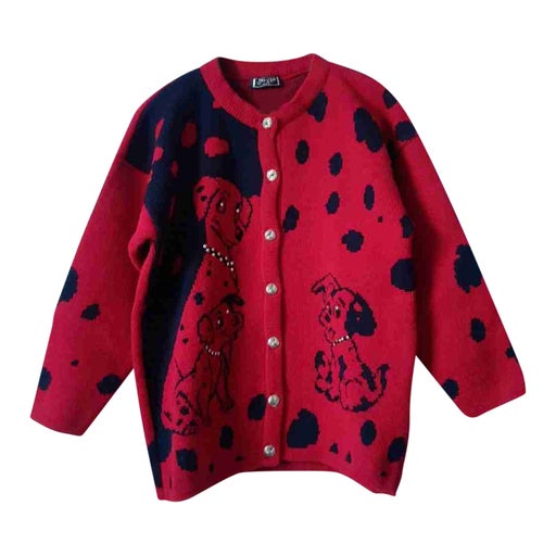 Dalmatian cardigan