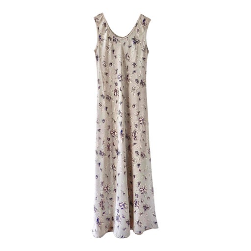Long silk dress