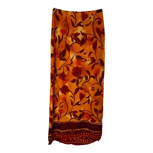 Long floral skirt
